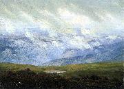 Caspar David Friedrich Drifting Clouds oil